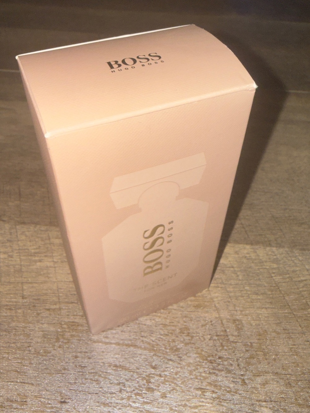 Hugo Boss Fragrance box likely not skincare